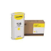 Cartuccia d'inchiostro compatibile F9J65A, no.728 Y, 130ml per stampanti HP (ORINK BULK)